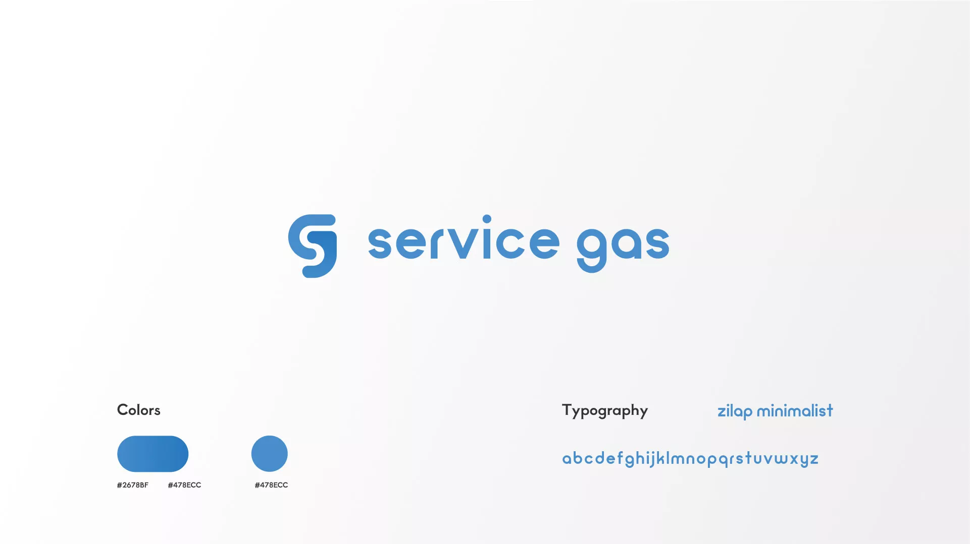 Разработка логотипа газовой компании «Сервис газ» в Рыльске